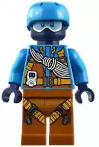LEGO Arctic Climber Explorer Minifigure cty0923 60193 60195 ARCTIC AIR TRANSPORT - Picture 1 of 2