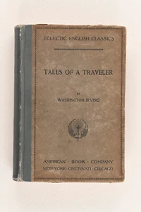 Antique Book "Tales of a Traveler" by Washington Irving 1894 Edition HC Book - Picture 1 of 15
