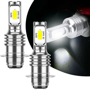 H6 LED HeadLight Bulb 80W White Light For Yamaha YFZ450R Rhino 700 Raptor YFM660 - Picture 1 of 12