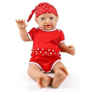 IVITA 14 inch Full Body Silicone Baby Dolls That Look Real, Not Vinyl Dolls, ... - Picture 1 of 6