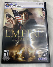 Empire: Total War (PC Games DVD-ROM, 2007) Disc 1 only with Manual