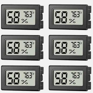 1-5X Humidity Meter Thermometer Digital LCD Indoor Temperature Hygrometer Tester - Picture 1 of 14