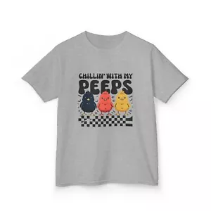 Chillin' with My Peeps Kids Tee - Picture 1 of 21