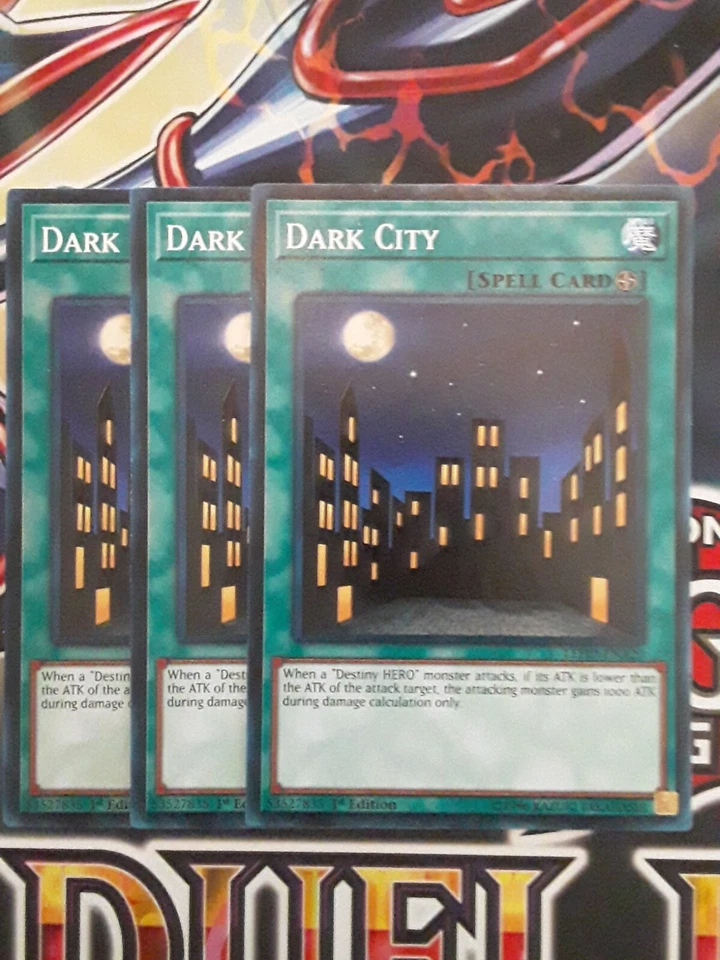 Dark City LEHD-ENA20 Legendary Hero Decks 1st Edition