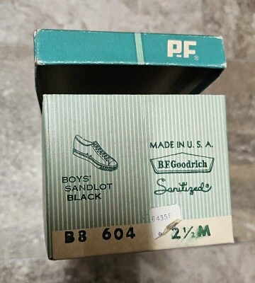 Caja de zapatos vintage P.F Boys Sandlot B.F. Goodrich Foto 1 de 4