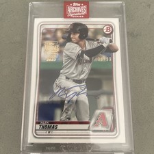 Alek Thomas Archives BP-98  On Card /99 Arizona Diamondbacks