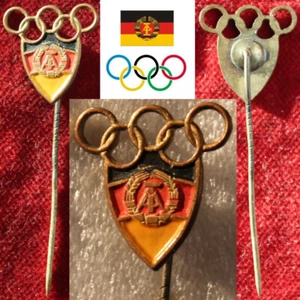 OLYMPISCHE SPIELE ANSTECKNADEL MEXIKO MEXICO CITY 1968 TEAM DDR EAST-GERMANY GDR - Picture 1 of 1