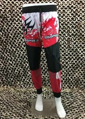 NUEVO 2X GRANDE Empire Contact TT Jogger Pantalones de Paintball - Rojo Sangre Foto 1 de 4
