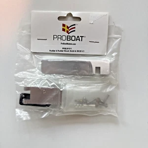 PROBOAT RUDDER & RUDDER MOUNT FOR BJ24 & SW26 V3 NEW OLD INVENTORY - Picture 1 of 4