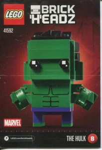 LEGO BRICK HEADZ instruction manual for 41592 NO LEGO PARTS INCLUDED - Picture 1 of 1