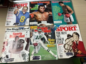Sports Illustrated Lot Of (14), Assorted Sports Cover, Sport, Ring, 80-90’s - Picture 1 of 3