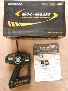 KO PROPO EX-5UR Transmitter and Two Receivers RC Radio Control Controller Set - Picture 1 of 12