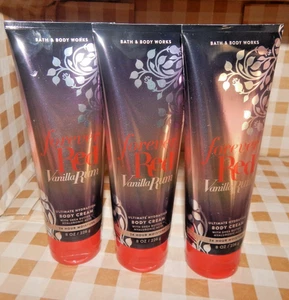 Bath & Body Works FOREVER RED VANILLA Ultimate Hydration Body Cream (Set of 3) - Picture 1 of 3