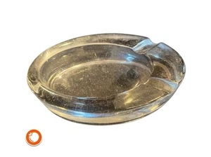 1970er originaler schwerer Glasascher Aschenbecher Sammler  14cm 0,6kg Germany - Bild 1 von 4