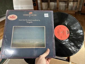 Chariots of Fire Vangelis LP Vinyl Record Soundtrack Album -NM/Shrink! - Picture 1 of 7