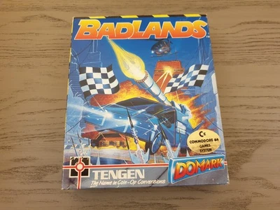 Badlands Cartridge (Domark) For The Commodore 64 (C64) - Image 1 of 4