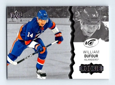 #112 2023-24 Upper Deck Ice William Dufour RC Islanders - Image 1 of 2