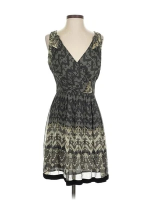 Charlotte Ronson Women Gray Casual Dress 4 - Image 1 of 4