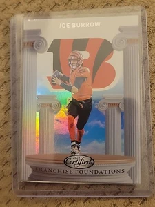Fundaciones franquiciadas Joe Burrow de fútbol americano certificadas 2025 #FFO-JBW - Imagen 1 de 2