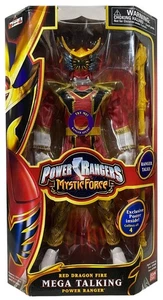 Power Rangers Mystic Force Red Dragon Fire Mega Talking Ranger 12" Figur NEU - Bild 1 von 9