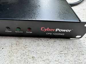 CyberPower CPS1220RM 20A 12-Outlet Rackmount PDU - Picture 1 of 5