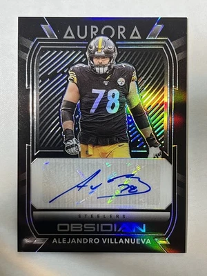 2020 Obsdian Alejandro Villanueva Auto /100  - Image 1 of 2