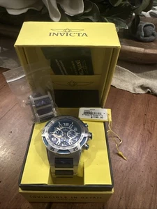 Invicta Speedway Herrenuhr - 51 mm, Stahl, blau (ZG-25503) NEU UVP 1195 $ - Bild 1 von 7