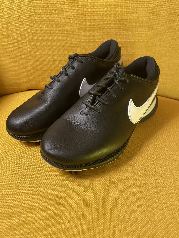 Nike Air Zoom Victory Tour 2 Golf Shoes Men’s Size 4.5 Youth 6 Black Leather - Image 1 of 4