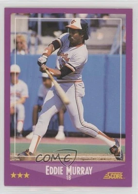1988 Score Eddie Murray #18 HOF - Image 1 of 2