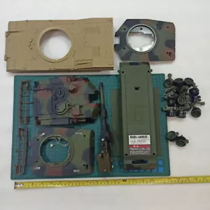 M1A2 ABRAMS VS Tank 1/24 1:24 Plastic Models Kit Spare Parts Barrel Hull Turret - Picture 1 of 11