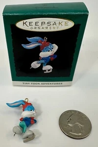 Buster Bunny Tiny Toon Adventures Hallmark Keepsake  Ornament - Picture 1 of 5