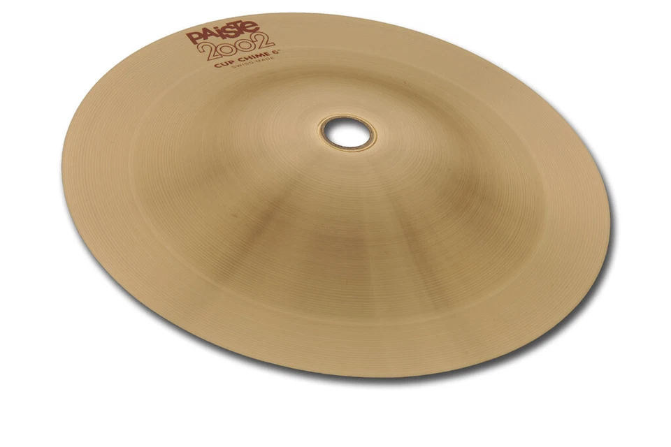 Paiste 1069105 6 Inch 2002 Series Cup Chime Cymbal With Pingy Stick Sound New - Image 1 of 1