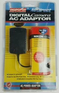 Digipower ~ Digital Camera AC Adapter For Nikon Coolpix 775, 880, 885, 995, 5000 - Picture 1 of 2