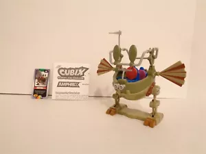 2001 Trendmasters Cubix Robot Programmable Amphibix Action Figure Complete Works - Picture 1 of 7