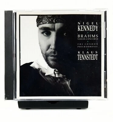 Brahms Violin Concerto Nigel Kennedy  Klaus Tennstedt CD 1991 EMI - Image 1 of 3