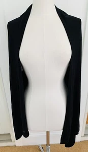 Lululemon Shawl Black Viscose, Nylon, Cashmere w/hand pockets OS - Picture 1 of 7