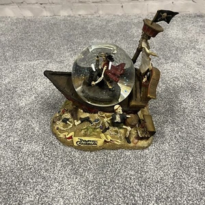 Rare Disney Pirates Of The Caribbean “Yo Ho A Pirates Life For Me” Snowglobe - Picture 1 of 10