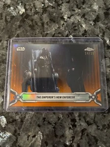 2019 Topps Chrome The Emperor’s New Enforcer Orange Refractor #73 14/25 - Picture 1 of 2