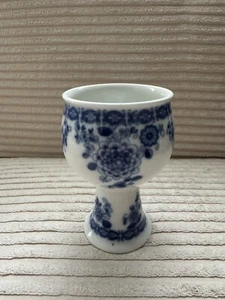 Wallendorf w 1764 Echt Kobalt kleiner Kelch / Vase - Bild 1 von 5