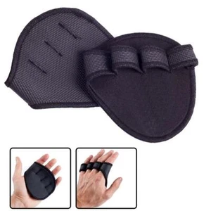 2pcs Neoprene Grip Pads Lifting Grips Gym Workout Gloves Weightlifting - Picture 1 of 9
