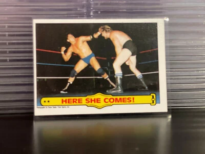 1985 Topps WWF Tito Santana #28 HOF - Image 1 of 2
