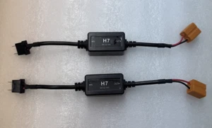 2x H7 PUTCO LED Faro Canbus Decodificador Error Antiparpadeo Resistencia Cancelador - Imagen 1 de 2