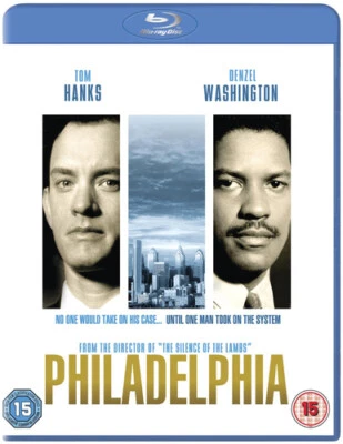 Philadelphia Blu-Ray (2013) Tom Hanks, Demme (DIR) cert 15 Fast and FREE P & P - Image 1 of 2