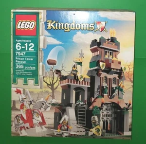 LEGO 7947 REGNI TORRE PRIGIONE SALVATAGGIO Drago Verde Leone Cavalieri Principessa Sigillato - Foto 1 di 11
