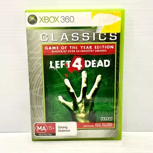 Left 4 Dead: Game Of The Year Edition + Manual - Xbox 360 - Tested & Working - Picture 1 of 4