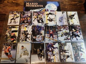 Mario Lemieux 1997 Pinnacle Giant Eagle Mario Moments Complete Set 18 cards NHL - Picture 1 of 11