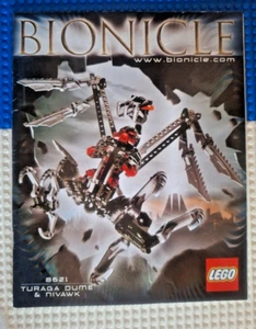 LEGO BIONICLE: TITANS: TURAGA DUME & NIVAWK (8621) NUR ANLEITUNG - Bild 1 von 1