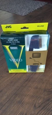 JVC VX-J122 1.5m 21 Pin TO 21 Pin Digital Scart Lead VCR Video Tape Recorder - Image 1 of 3