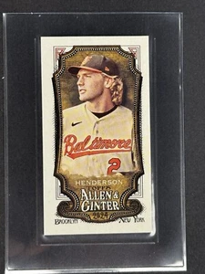 2024 Topps Allen & Ginter Mini Gunnar Henderson #161 Baltimore Orioles - Picture 1 of 2