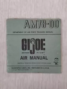 Vintage 1964 Hasbro GI Joe #7800 Action Pilot AM78-00 Air Manual Small - Picture 1 of 3